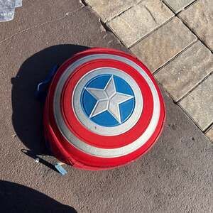 Marvel Captain America Shield Small Circular Children's Backpack